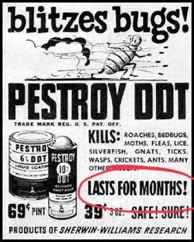 old pest extermination practices