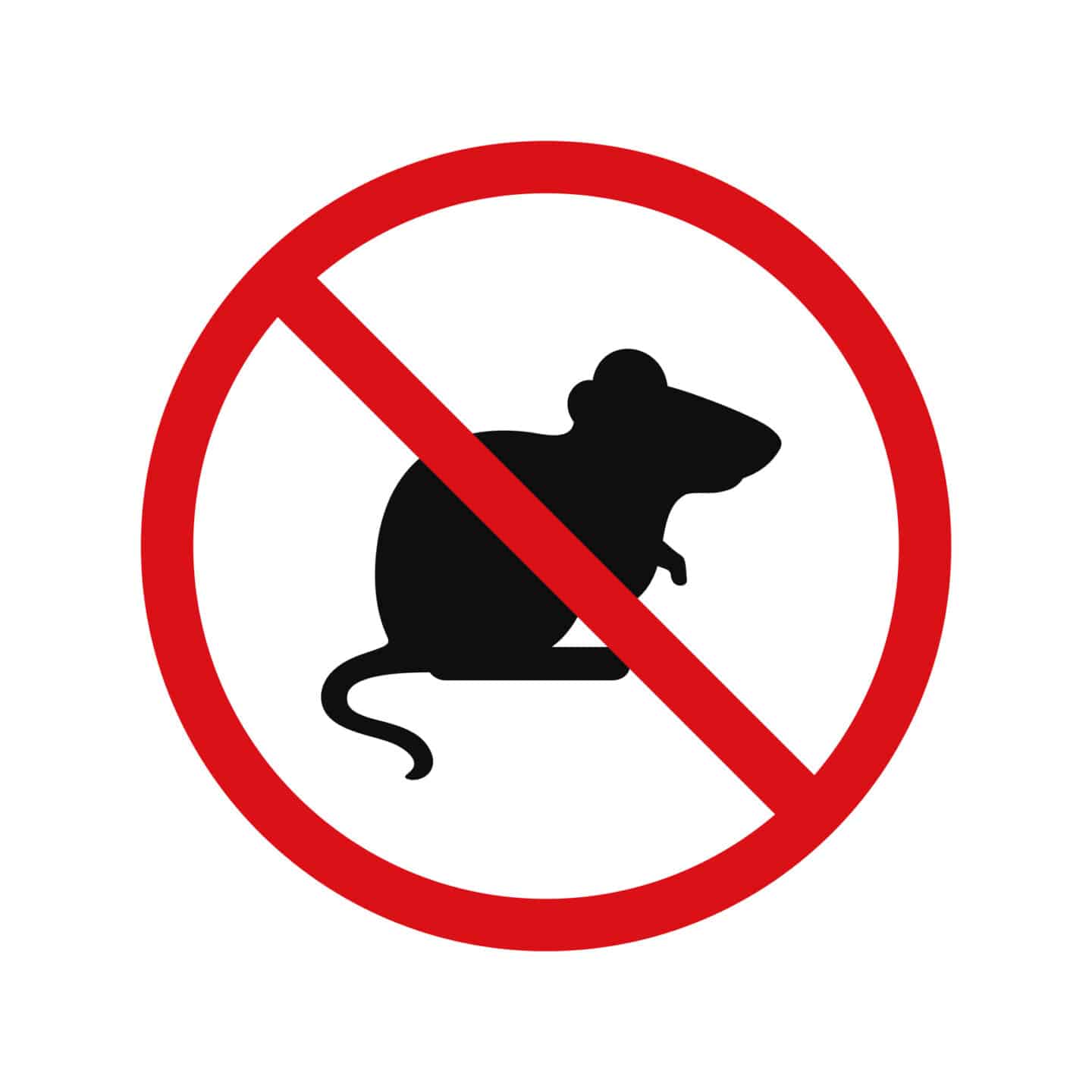 no rodents icon sign - Cascade Pest Control